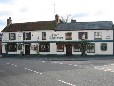 The Three Horseshoes Drayton Parslow Extérieur photo